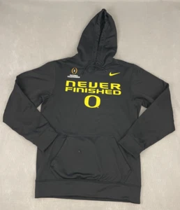 Chaqueta con capucha Nike Oregon Ducks para hombre pequeña nunca terminada del Campeonato Nacional - Imagen 1 de 18