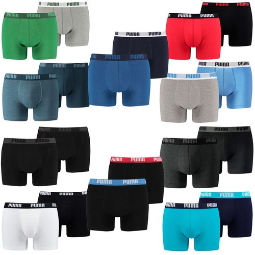 Confezione 6 Boxer Puma Boxer Men Uomo Mutande Pant Intimo