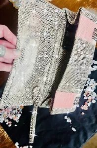 Kippy’s Coronado Beautiful 2 Snakeskin Leathers, Embossed With Swarovski Crystal - Picture 1 of 7