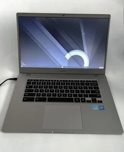 Samsung Chromebook 15.6 inch 64GB, Intel Celeron N4000, 4GB Silver XE350XBAK02 - Afbeelding 1 van 6