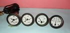 Willys Mb Jeep Ford Gpw Gauges Kit - Temperature +Oil Pressure+ Fuel+ Ampere