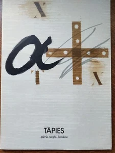 Antoni Tàpies, Galería Maeght catalogue with original lithograph, 1978 - Picture 1 of 12