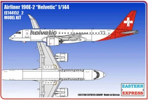 Eastern Express 1/144 Embraer E190-E2 Helvetic Airways Modellbausatz - Bild 1 von 5