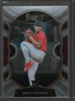 2021 Panini Select Concourse Rookie Johan Oviedo #41 St Louis Cardinals - Image 1 of 2