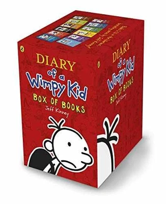 Diary Wimpy Kid Box Set-12 Vol (New) - Paperback, by Jeff Kinney - New - Image 1 of 2