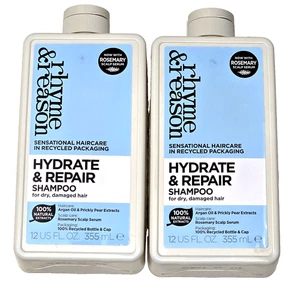 Paquete de 2 champú hidratante y reparador Rhyme & Reason para cabello seco 12 oz. - Imagen 1 de 1
