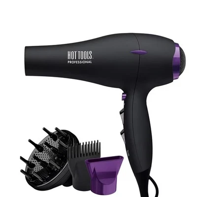 Hot Tools Pro Artist Turbo Ionic Salon Hair Dryer 1043 Blow - Image 1 of 2