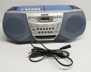 Radio Sony CFD-922 con CD, Cassette, AM/FM Probada Totalmente Funcionando - Imagen 1 de 16