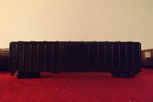 Ho Scale Black Boxcar Unbranded - Picture 1 of 4