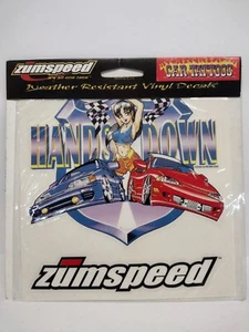 Zum Speed Ready For Battle Zumspeed Vinyl Car Decal Bumper Sticker NEW RARE NIP - Picture 1 of 2
