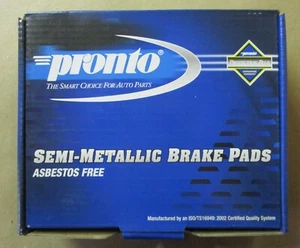 BRAND NEW PRONTO FRONT BRAKE PADS PMD621 / D621  FITS*SEE CHART* - Picture 1 of 2