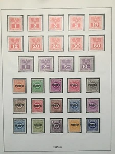 Austria postage due stamps 1922/1957 MNH (Republik Osterreich) - Picture 1 of 3