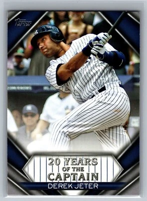 Derek Jeter 2020 Topps Update 20 Years of the Captain YOC-11 Baseball MLB Card - Image 1 of 2