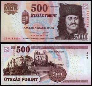 HUNGARY 500 FORINT (P196e) 2013 UNC - Picture 1 of 1
