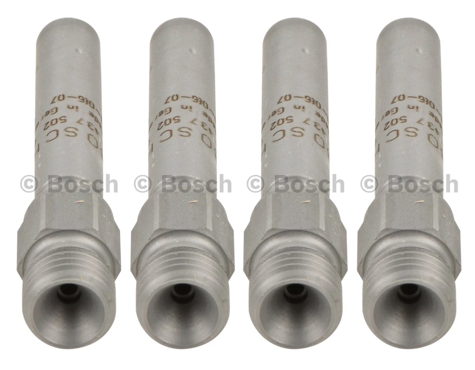 Set of 4 Bosch Fuel Injectors for Audi 100 Series 4000 Fox VW Jetta Rabbit L4 - Image 1 of 1