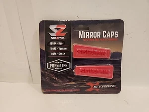 Seizmik Mirror Caps Red Afor Strike Sidevl View UTV Mirrors 18094 - Picture 1 of 2