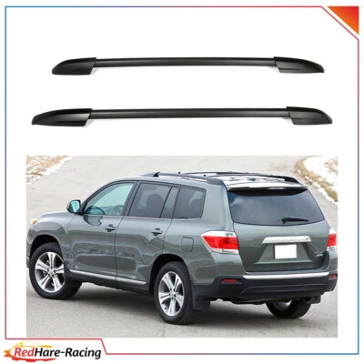 For Toyota Highlander 2008-2013 Roof Rack Rail Cross Bar Luggage Carrier Alloy — 第 1/4 张图片