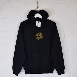 Actual Fact Cash Rules Everything CREAM Hip Hop Black Hoody Hooded Top - Picture 1 of 4