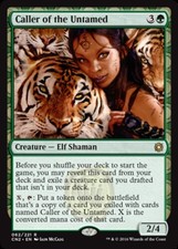 4x Caller of the Untamed ~ Lightly Played Conspiracy 2: Take the Crown MTG Magic