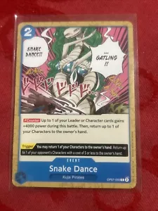 One Piece CG 4 Snake Dance OP07-055 500 años en el futuro - Imagen 1 de 7