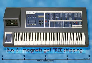 E-mu Emulatore 1 2 3 Emax SE 2 Modulare XL-7 MP-7 SP 12 1200 SYNTH magnete frigorifero - Foto 1 di 17