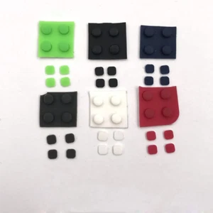 Cubierta superior de orificio para tornillos LCD para nueva consola 3DS XL LL tornillo delantero trasero goma Fe - Imagen 1 de 12