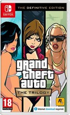 Grand Theft Auto Trilogy Definitive Ed. Switch GTA III, Vice City, San Andreas
