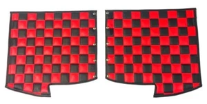 Premium Peterbilt 379 Quilted Checkered Fender Guards- Any Color Combination! - Picture 1 of 5