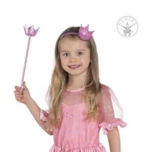 Fasching Prinzessinen-Set - Glitzerstab und Haarreif Krone - Bild 1 von 1
