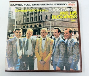 Buck Owens and the Buckaroos Carnegie Hall Concert Reel to Reel Tested - Imagen 1 de 4