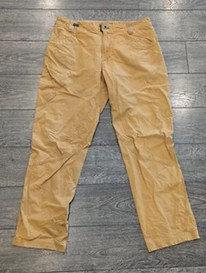 Patagonia Pants Mens Size 33x29 Hiking Outdoor Mustard STY83080 RN51884 - Picture 1 of 16