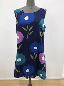 Princess Highway Cordelia shift dress 60s mod mid century style large floral 12 - Bild 1 von 8