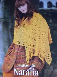 Knittng Pattern  For Stunning Lacy Lace Weight Shawl- Size 80 x 22in - Picture 1 of 1