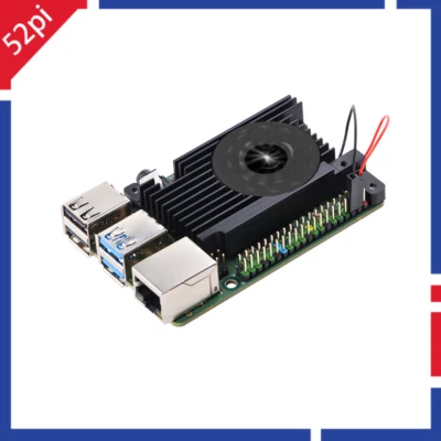 52Pi ROCK 4 Model C+ Cooling Fan 3510 Heatsink for Rock Pi 4C Plus - Image 1 of 4