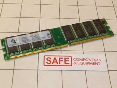 NEW CENTON 1GBDDR 1GB PC2100 DDR-266MHz 184P DIMM Memory Non-ECC RD608G09 G51 - Image 1 of 4