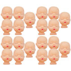  20 Pcs Doll Heads Small Nativity Crafts for Kids Child Baby Miniature Jesus