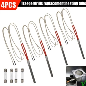 4 pcs Hot Rod Igniter Kit for Traeger Wood Pellet Grill Smokers Pit Boss - Picture 1 of 11