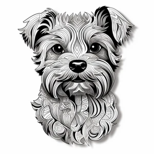 Autoaufkleber Sticker Yorkshire Terrier Aufkleber - Bild 1 von 1