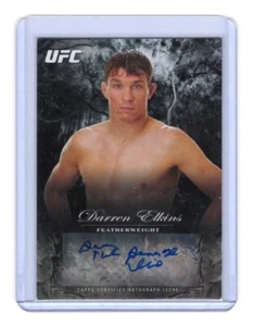 2014 Topps UFC Bloodlines Fighter Auto /245 Darren Elkins #FA-DE Auto - Picture 1 of 2