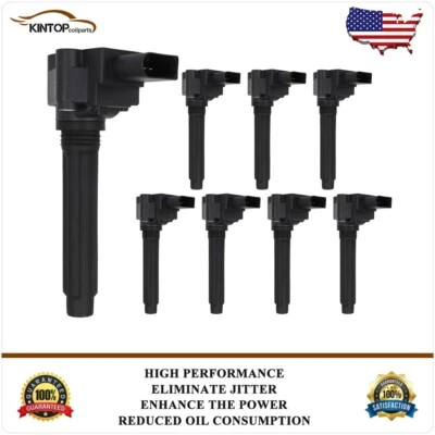8 Ignition Coils Pack For Audi A8 Quattro 2013-2016 For 4.0L S6 S7 2013-2018 - Image 1 of 4
