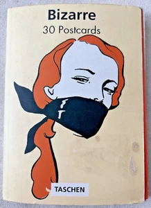 Bizarre 30 Postcard Book Paperback Taschen 1996 John Willie's Illustration GUC - Picture 1 of 6