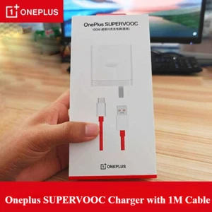 OnePlus OPPO Supervooc 100W Chargeur Secteur Rapide US Plug & Cable UK/EU/AU Convertisseur - Photo 1 sur 18