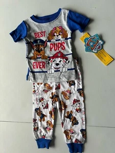 Paw Patrol 2 Piece Short Sleeve Knit Pjs NWT 12 M - Picture 1 of 5