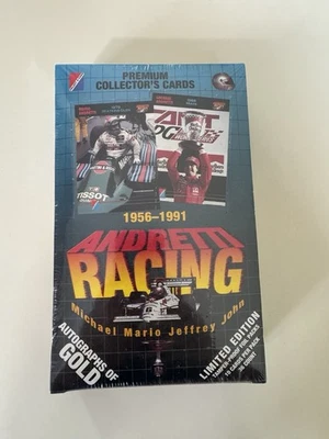 Andretti Racing 1956-1991 Trading Card Box 36 Packs  SHIPS SAME DAY - Image 1 of 4