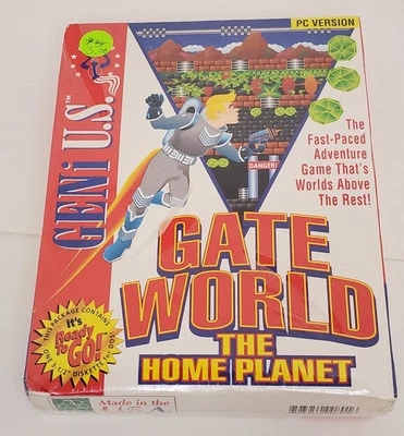 Sealed Vintage Gate World The Home Planet 3.5 Disk IBM Tandy PC Game NEW  - Image 1 of 2