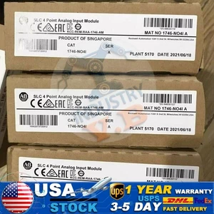 New Allen-Bradley 1746-NO4I SER A SLC 500 Analog Ouput Module AB 1746NO4I - Picture 1 of 5