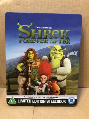 Shrek Forever After [Limited Edition Steelbook] [4K Ultra HD] [2010] [Blu-ray] - Image 1 of 4