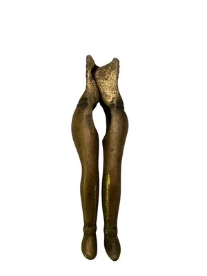 Винтажный MCM латуни ноги Щелкунчик женщины ноги ореховый щелкунчик - Изображение 1 из 4