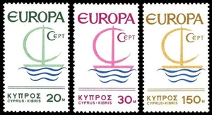 CIPRO 1966 Europa 3v MNH** - Imagen 1 de 1