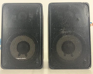 2 Realistic Speakers Minimus-7 Vintage 40-2030B Black 40-Watt 8-Ohm - Picture 1 of 8